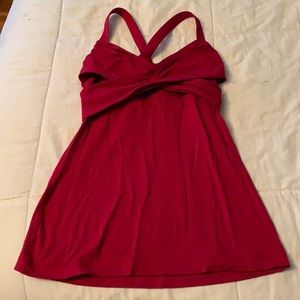 Lululemon cross front yoga tank